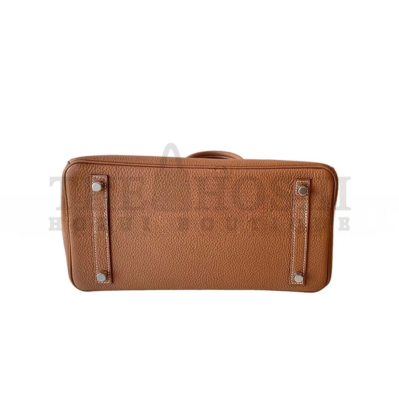 H**me5 BIRKIN 30 TOGO BROWN PALLADIUM HARDWARE H030520CK37 (30*22*16cm) Master Quality